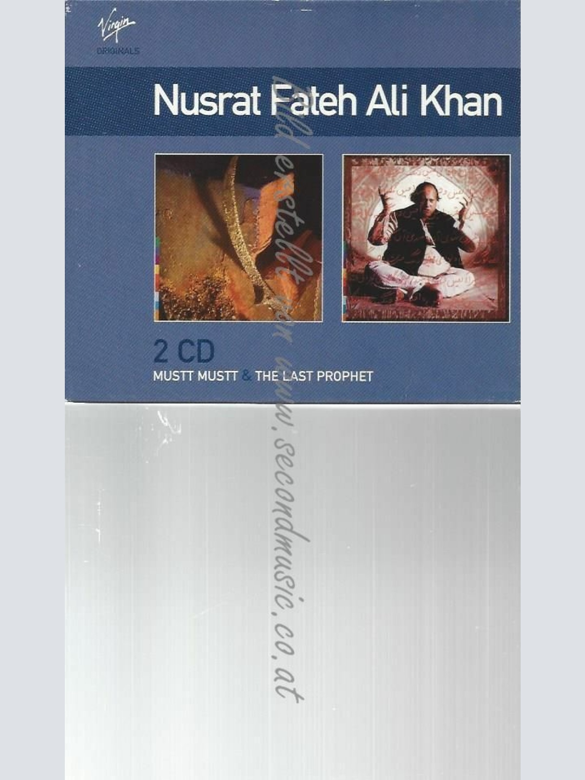 CD--THE LAST PROPHET/ NUSRAT FATEH ALI KHAN | --MUSTT MUSTT