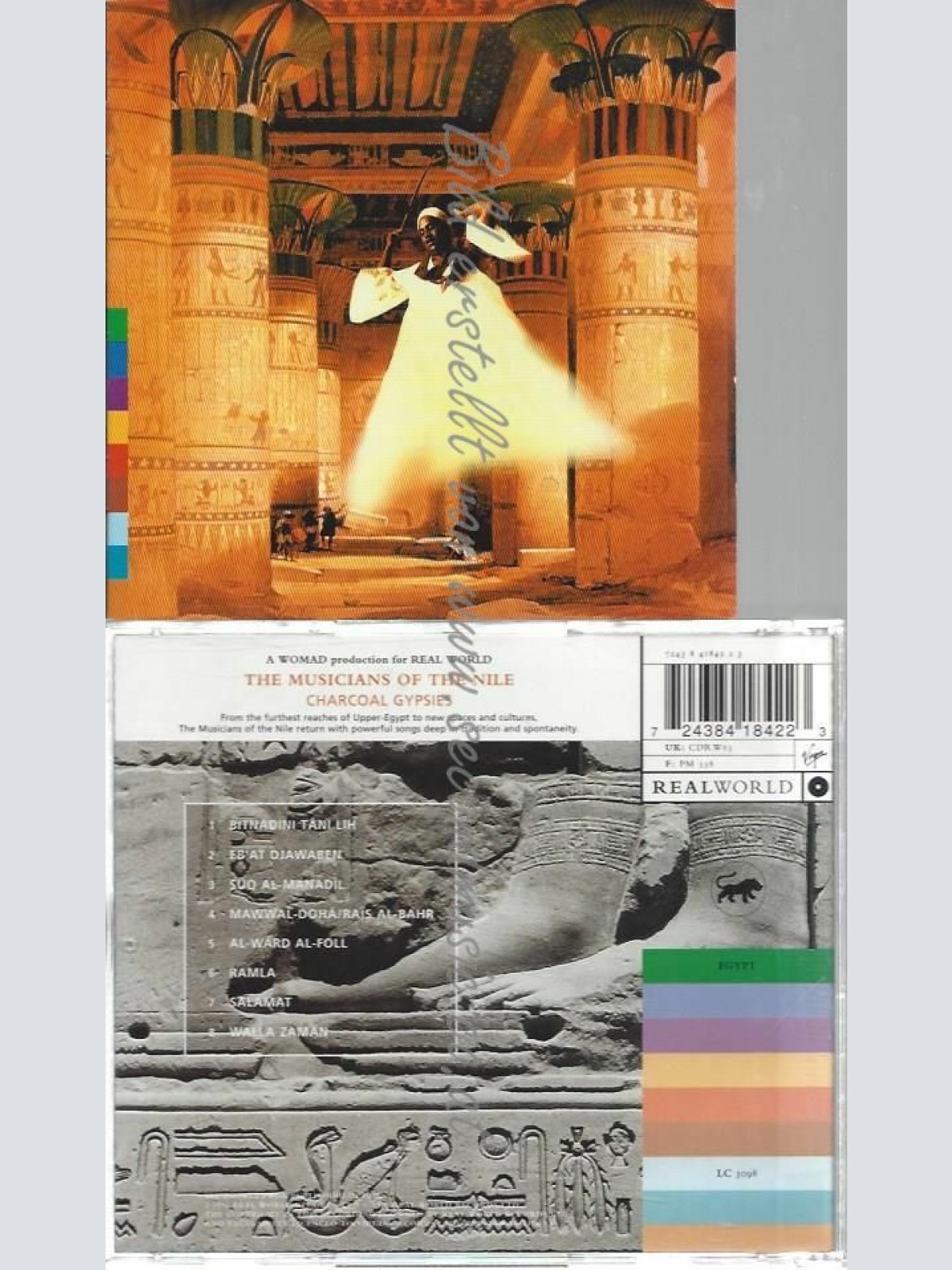 CD--MUSICIANS OF THE NILE | --CHARCOAL GYPSIES