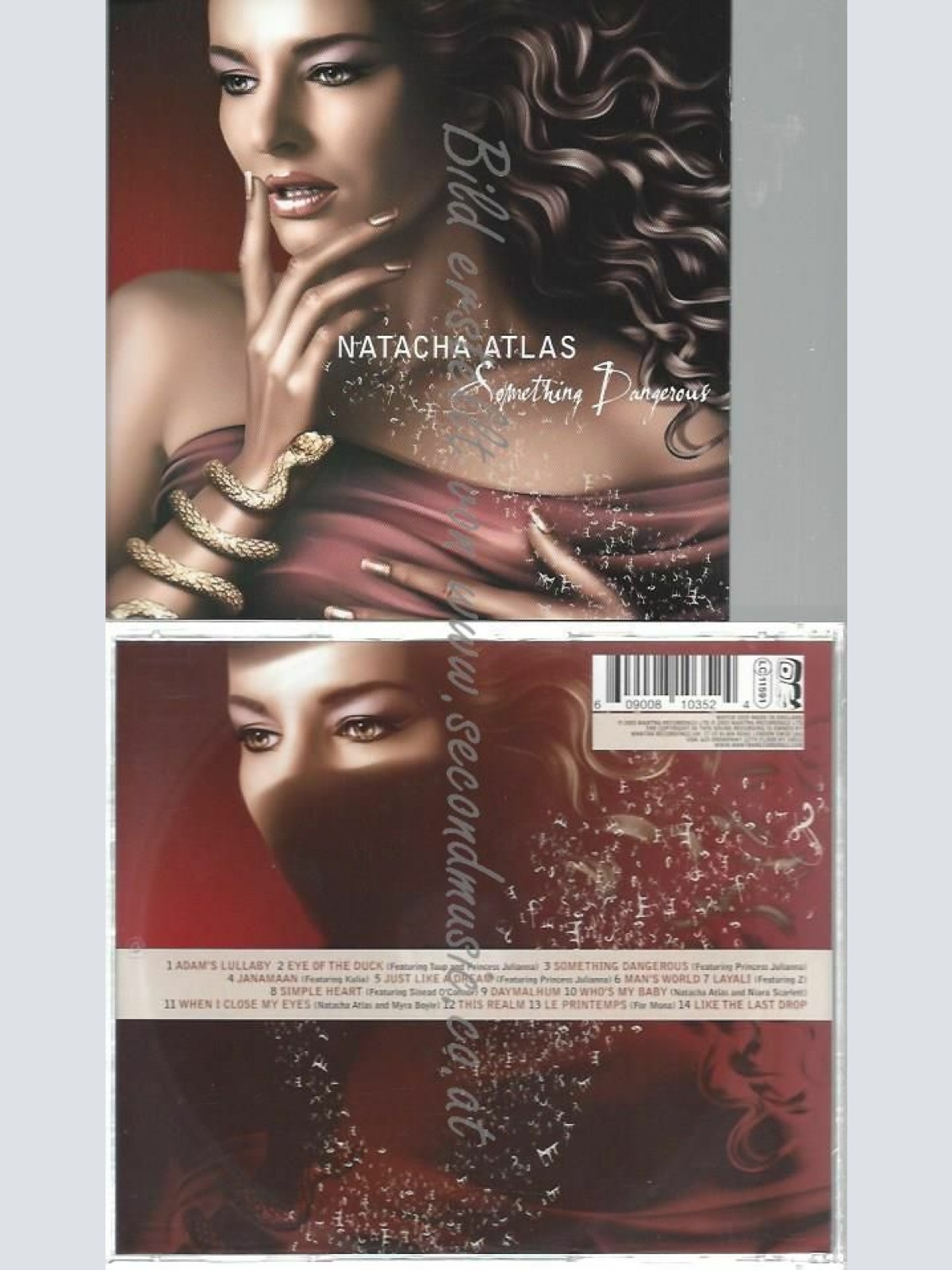 CD--NATACHA ATLAS | --SOMETHING DANGEROUS