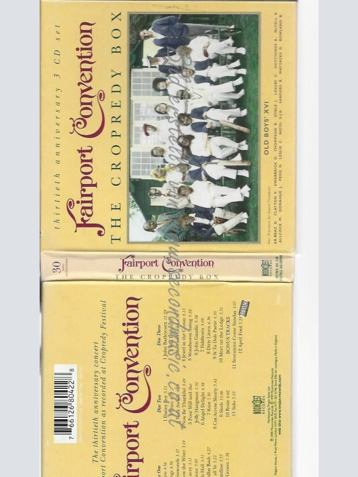 CD--FAIRPORT CONVENTION | --THE CROPREDY BOX