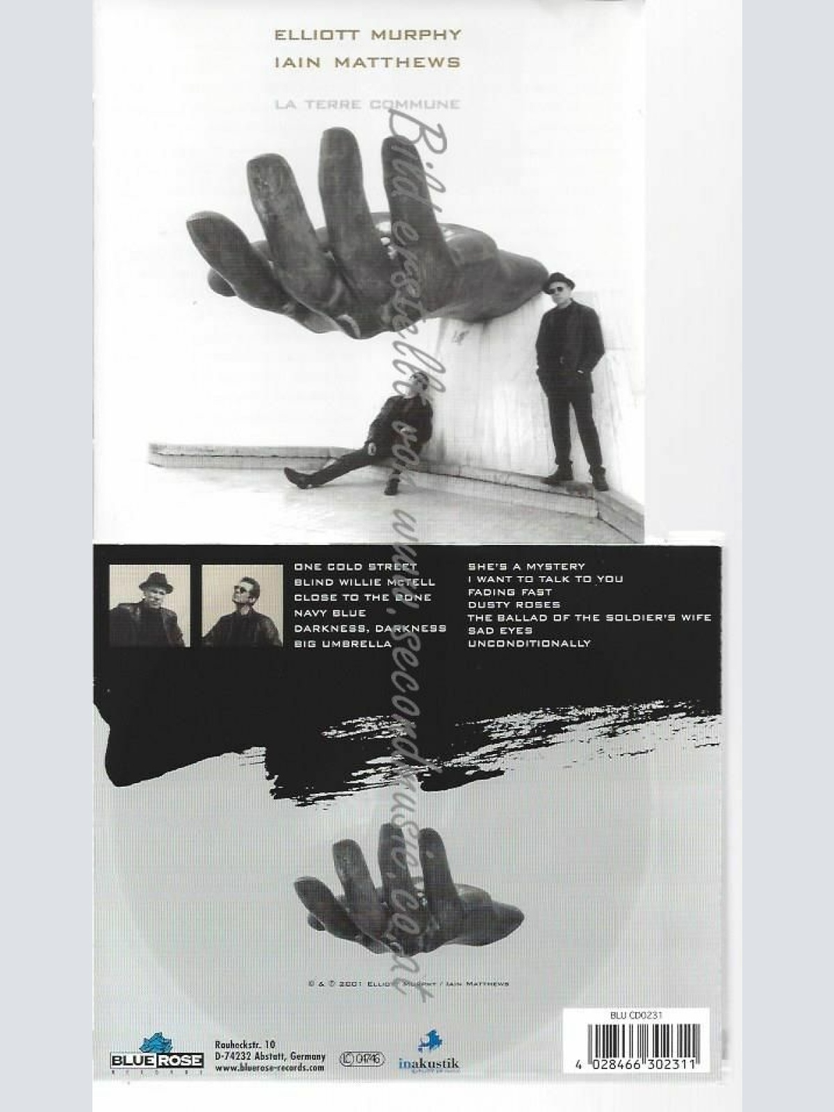 CD--ELLIOTT MURPHY | --LA TERRE COMMUNE