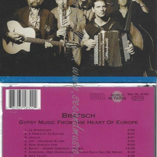 CD--BRATSCH | --GYPSY MUSIC FROM THE HEART OF EUROPE (WORLD NETWORK )