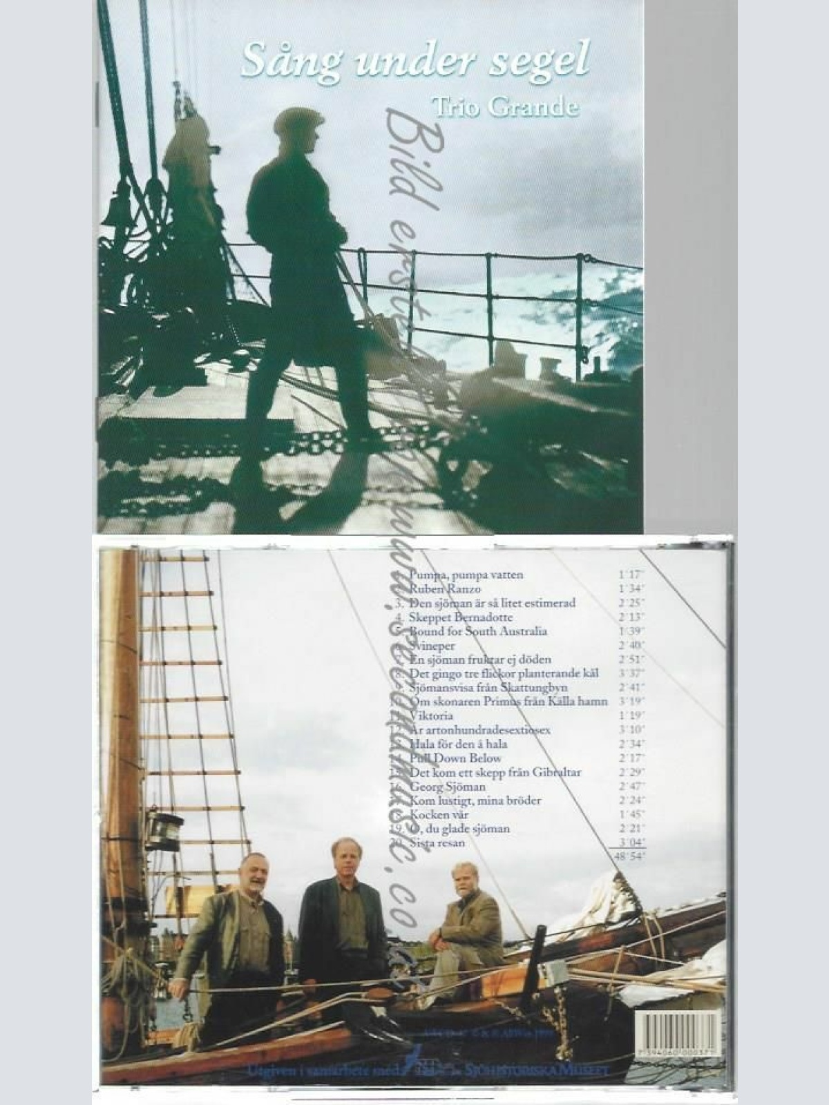 CD--TRIO GRANDE | --SANG UNDER SEGEL