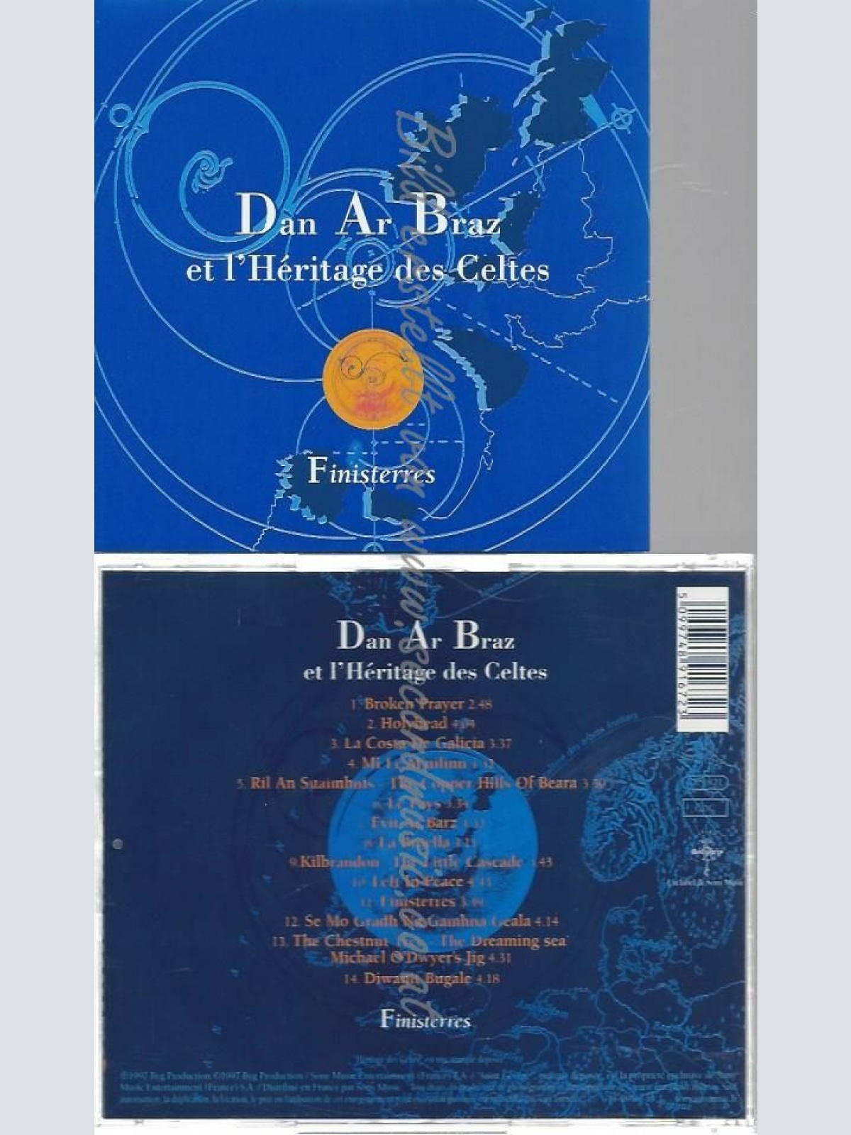 CD--DAN AR BRAZ UND HÉRITAGE DES CELTES | --FINISTERRES