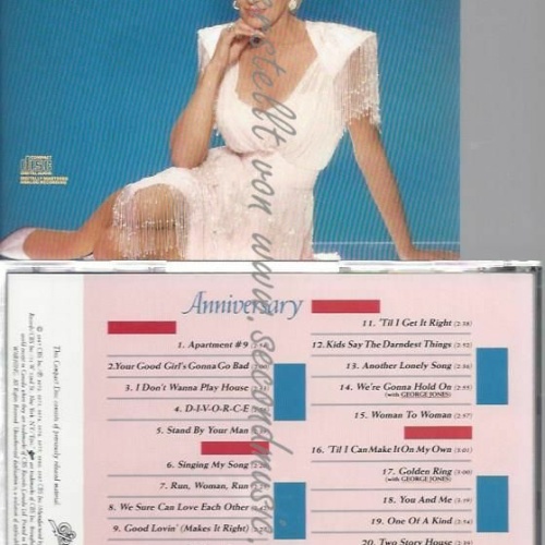 CD--TAMMY WYNETTE | --ANNIVERSARY: YEARS OF HITS