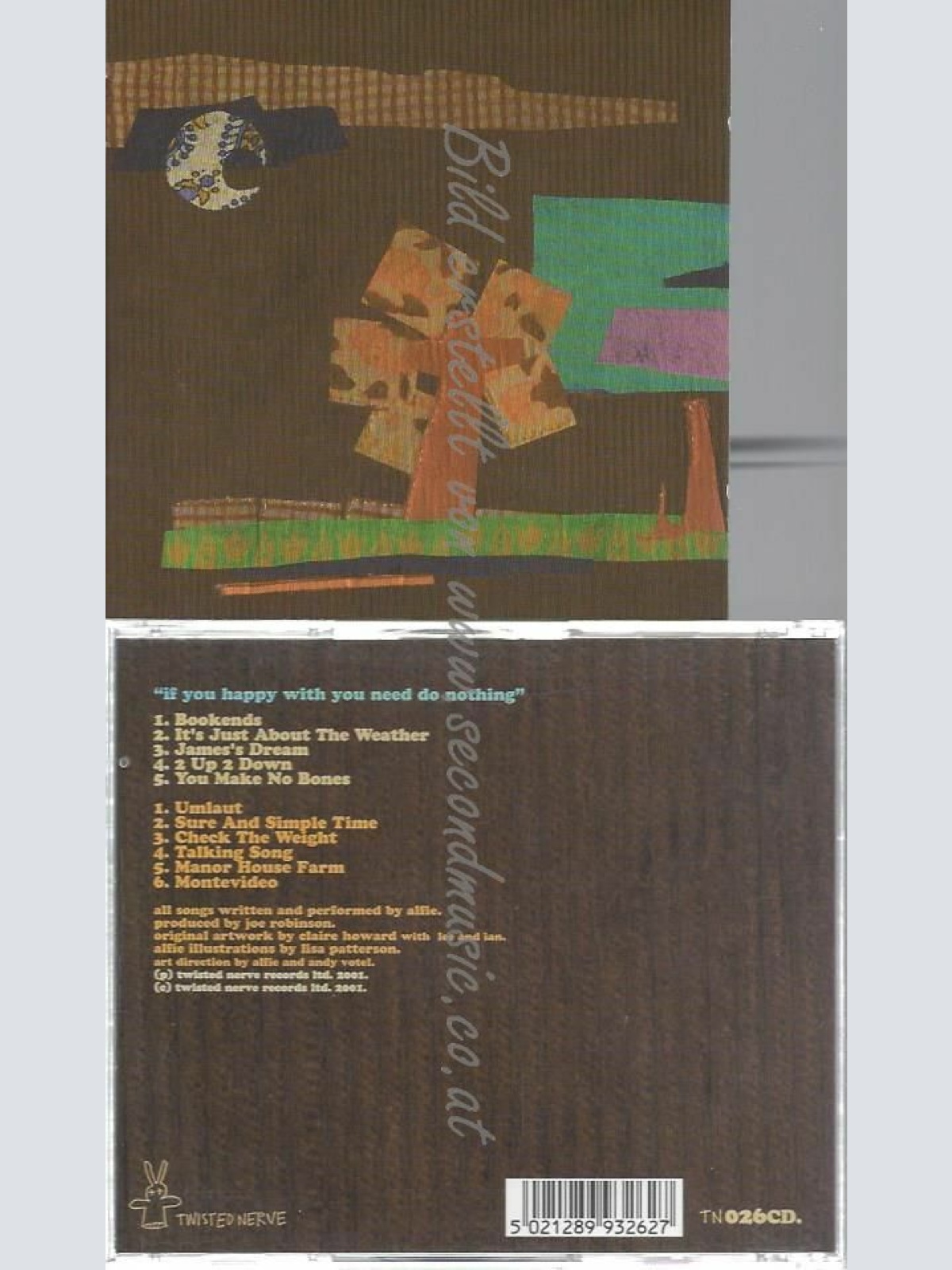 CD--ALFIE | --IF YOU HAPPY WITH YOU NEED DO NOTHING - ALFIE CD