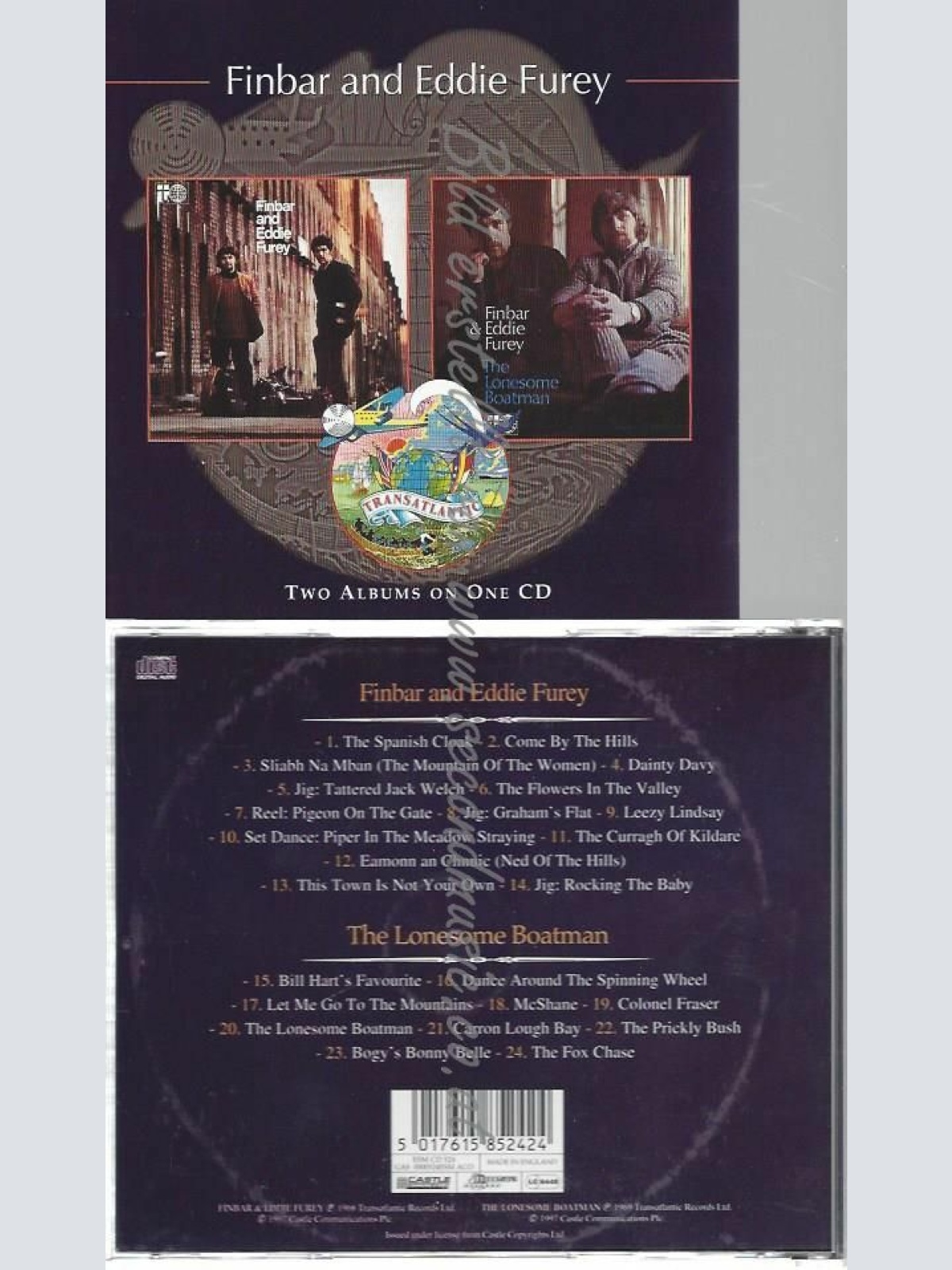 CD--HE LONESOM/ FINBARFUREY,EDDIE | --FINBAR+EDDIE FUREY