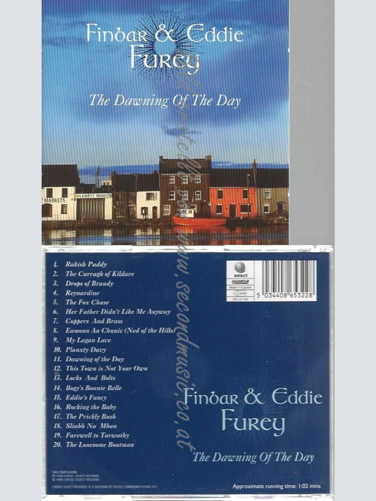 CD-- The Dawning of the Day   FinbarFurey,Eddie