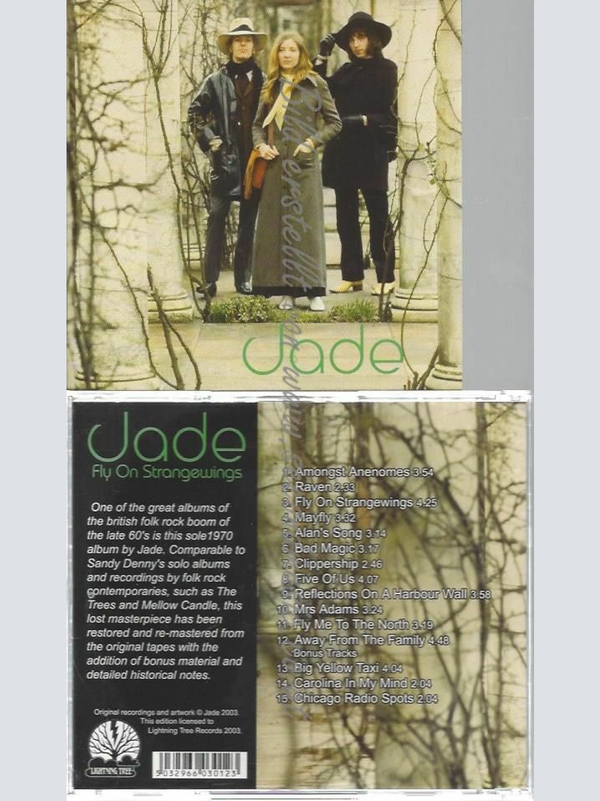 CD--JADE | --FLY ON STRANGEWINGS