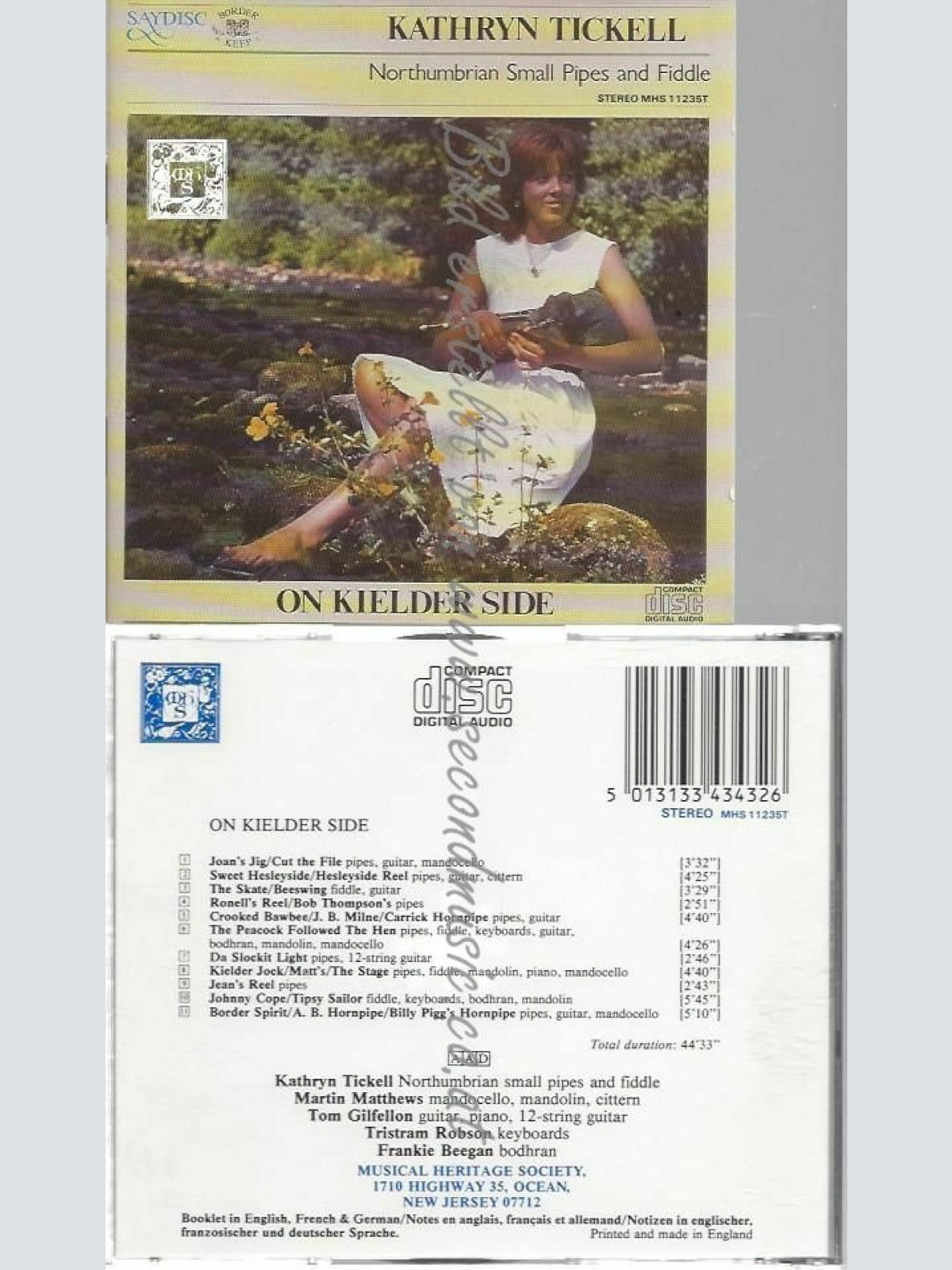 CD--KATHRYN TICKELL | --ON KIELDER SIDE