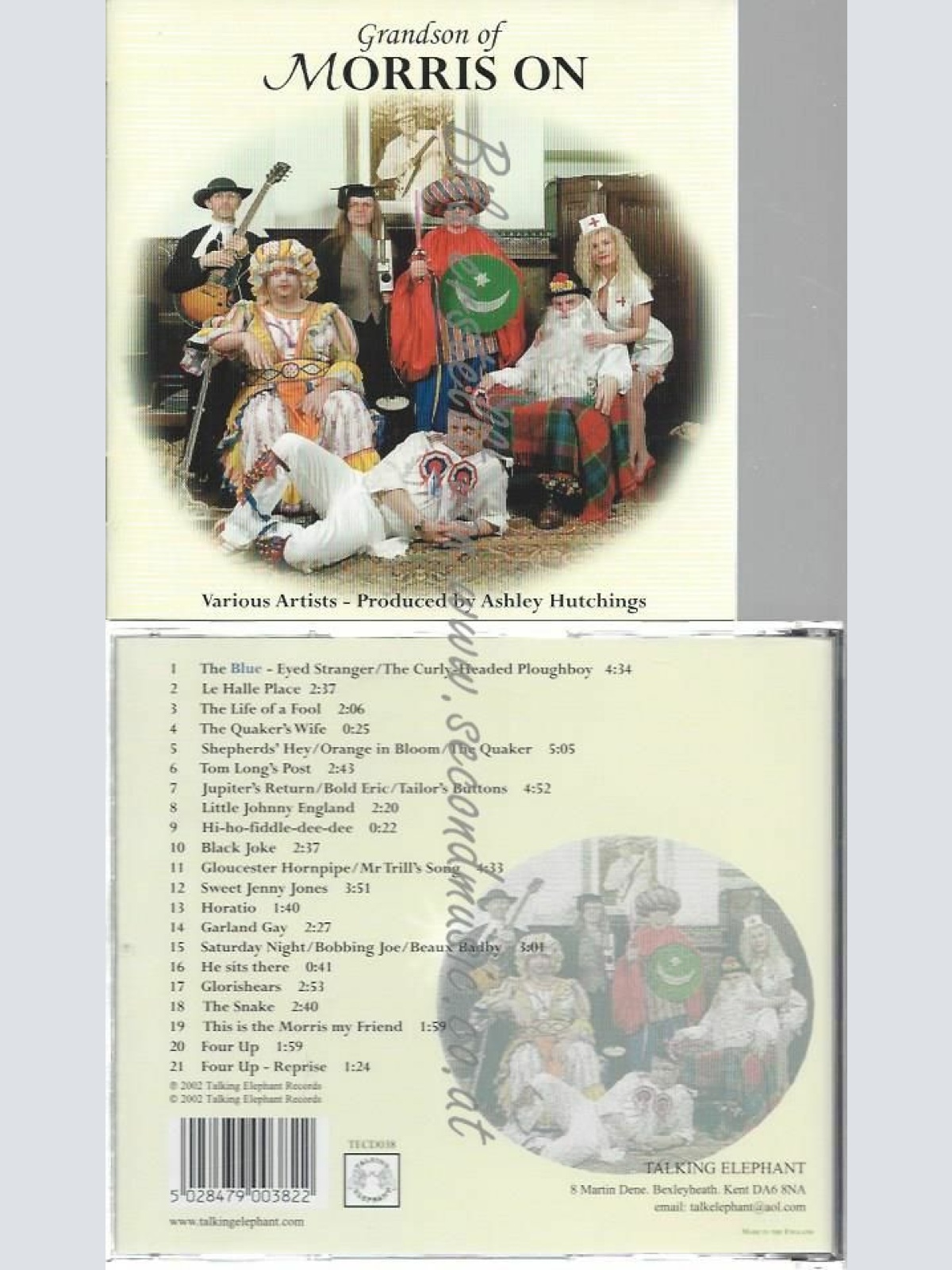 CD--ASHLEY HUTCHINGS | --GRANDSON OF MORRIS ON