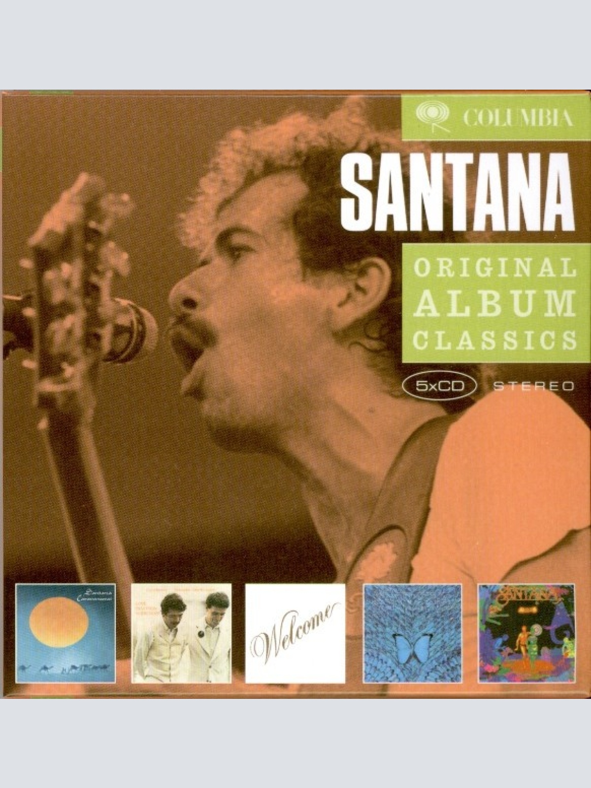 5xCD, Album, RE + Box, Comp Santana - Original Album Classics