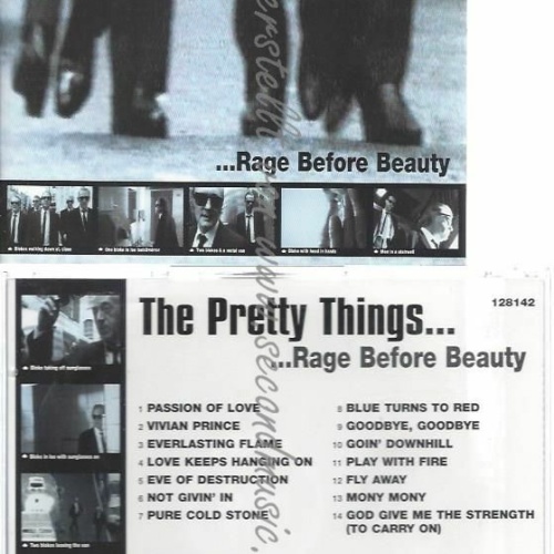 CD--THE PRETTY THINGS | --RAGE BEFORE BEAUTY