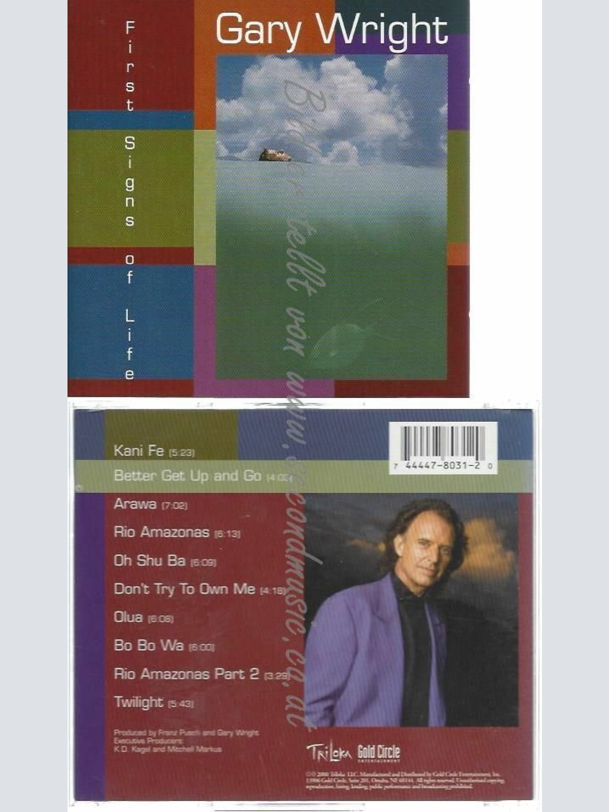 CD--GARY WRIGHT | --FIRST SIGNS OF LIFE