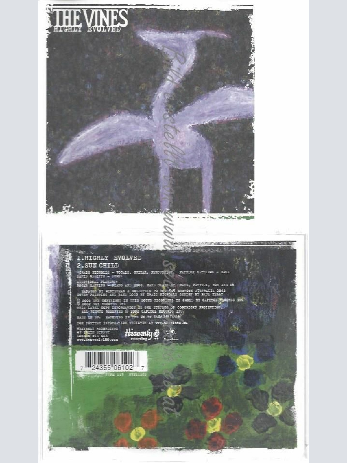 CD--THE VINES | --HIGHLY EVOLVED [ TRX]