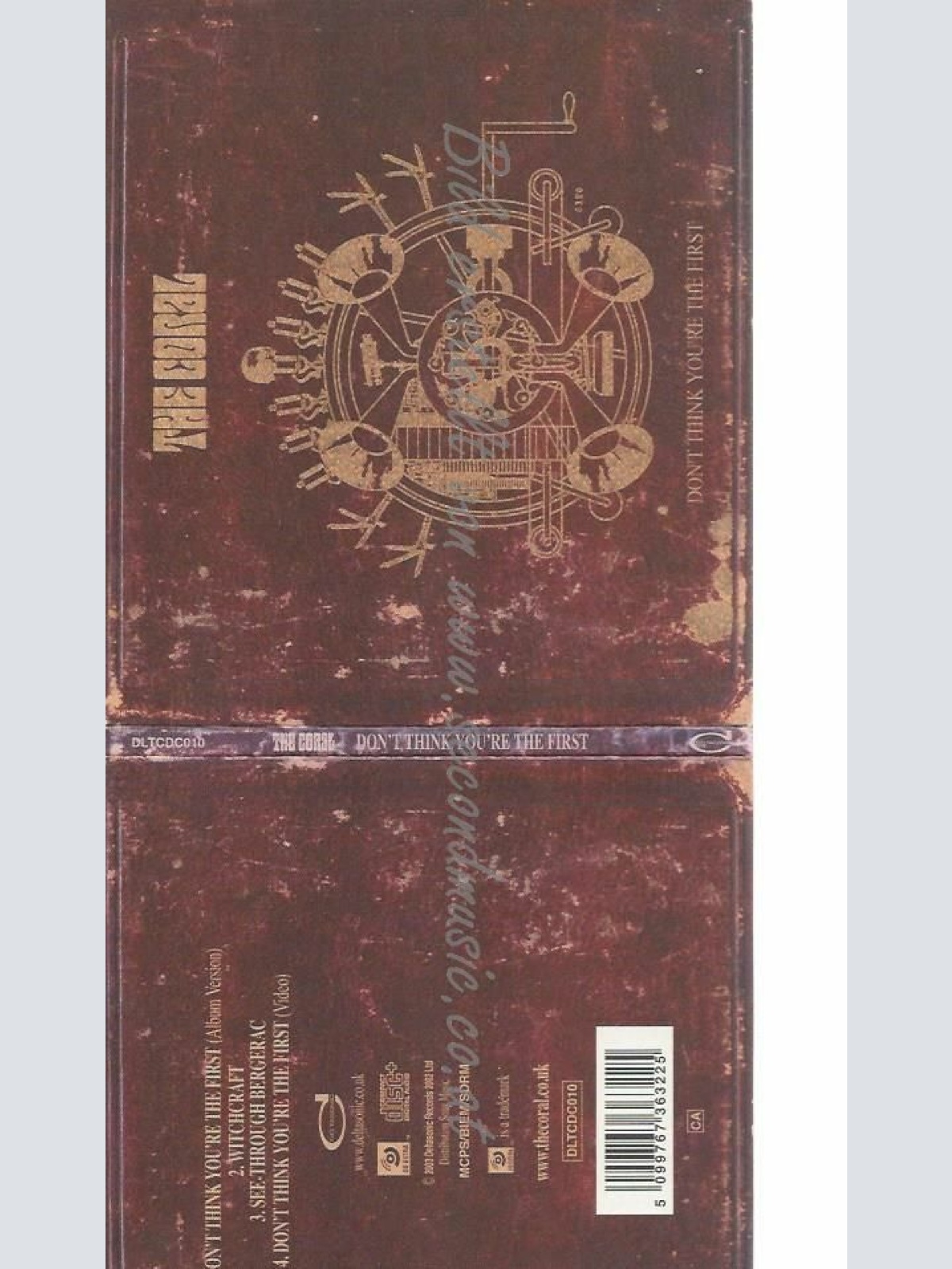 CD--THE CORAL | --DON'T THINK YOU'RE THE FIRST