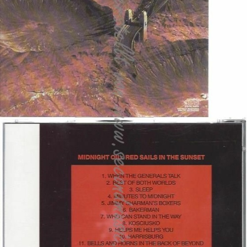 CD--MIDNIGHT OIL | --RED SAILS IN THE SUNSET
