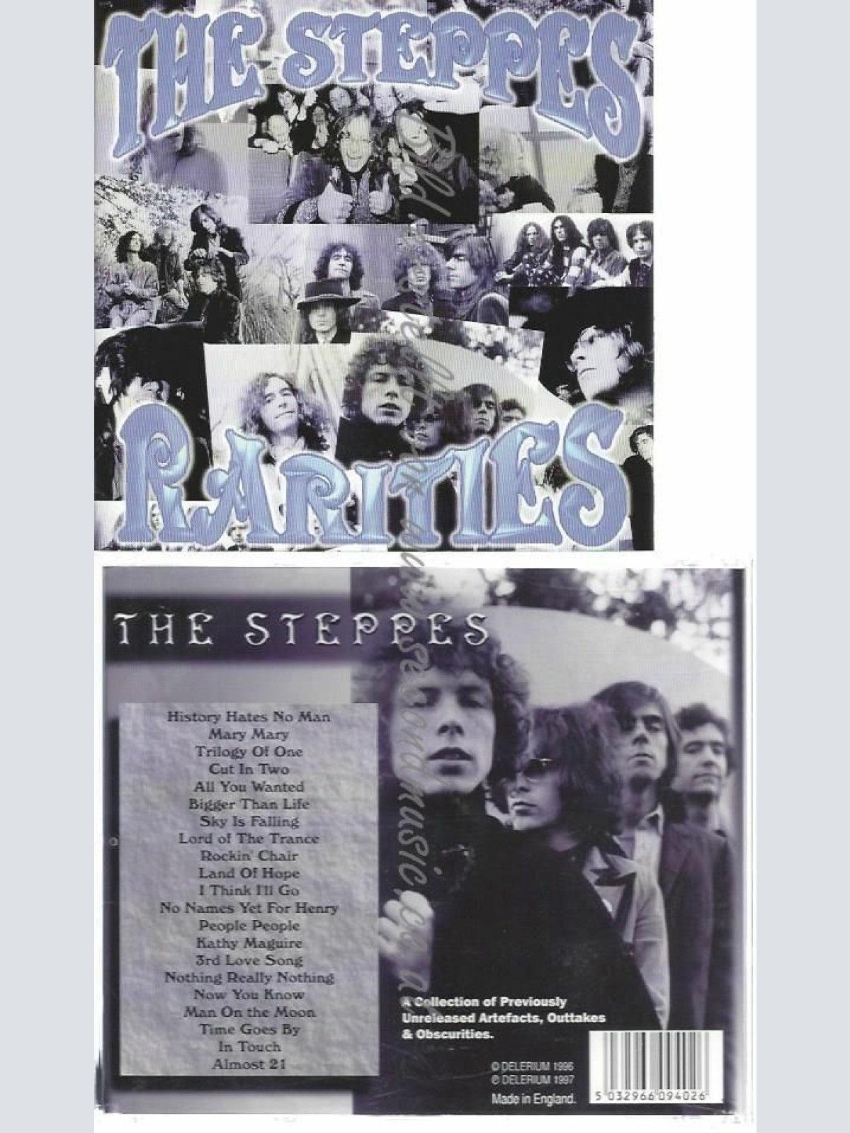 CD--THE STEPPES | --RARITIES