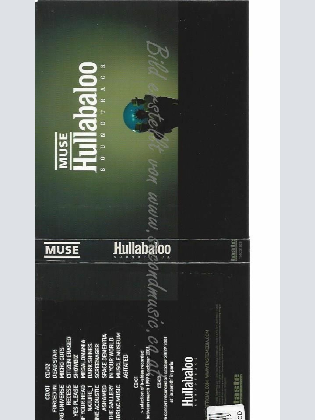 CD--MUSE | --HULLABALOO SOUNDTRACK