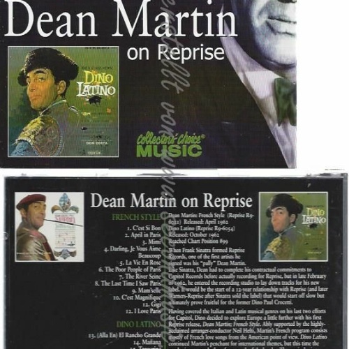 CD--DINO LATINO/ DEAN MARTIN | --FRENCH STYLE