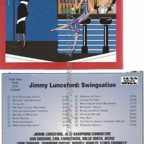 CD--JIMMIE LUNCEFORD--JIMMIE LUNCEFORD: SWINGSATION