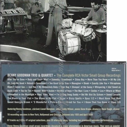 CD--BENNY GOODMAN | --COMPLETE SMALL GROUP REC.(CD)