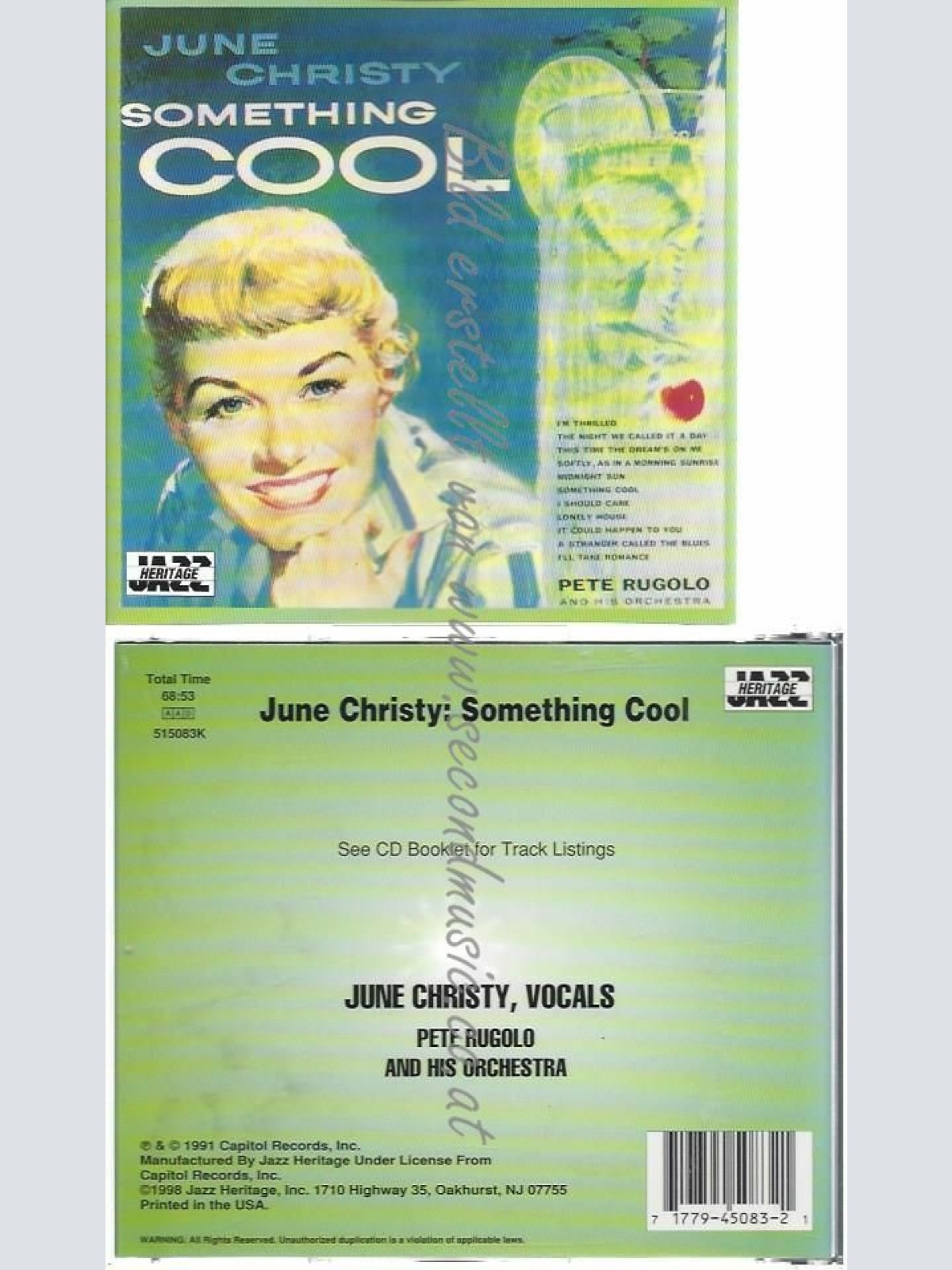 CD--JUNE CHRISTY--SOMETHING COOL