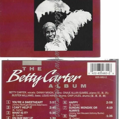 CD--BETTY CARTER | --BETTY CARTER ALBUM