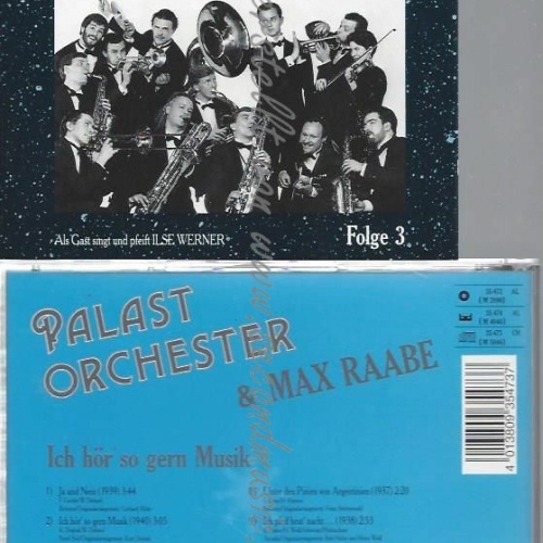 CD--ILSE WERNER , MAX RAABE , ET AL. | --ICH HÖR' SO GERN MUSIK VOL. 3