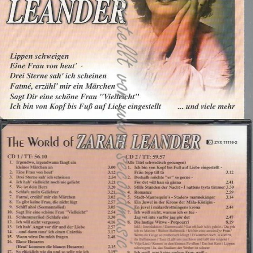 CD--ZARAH LEANDER UND VA-WORLD OF ZARAH LEANDER |