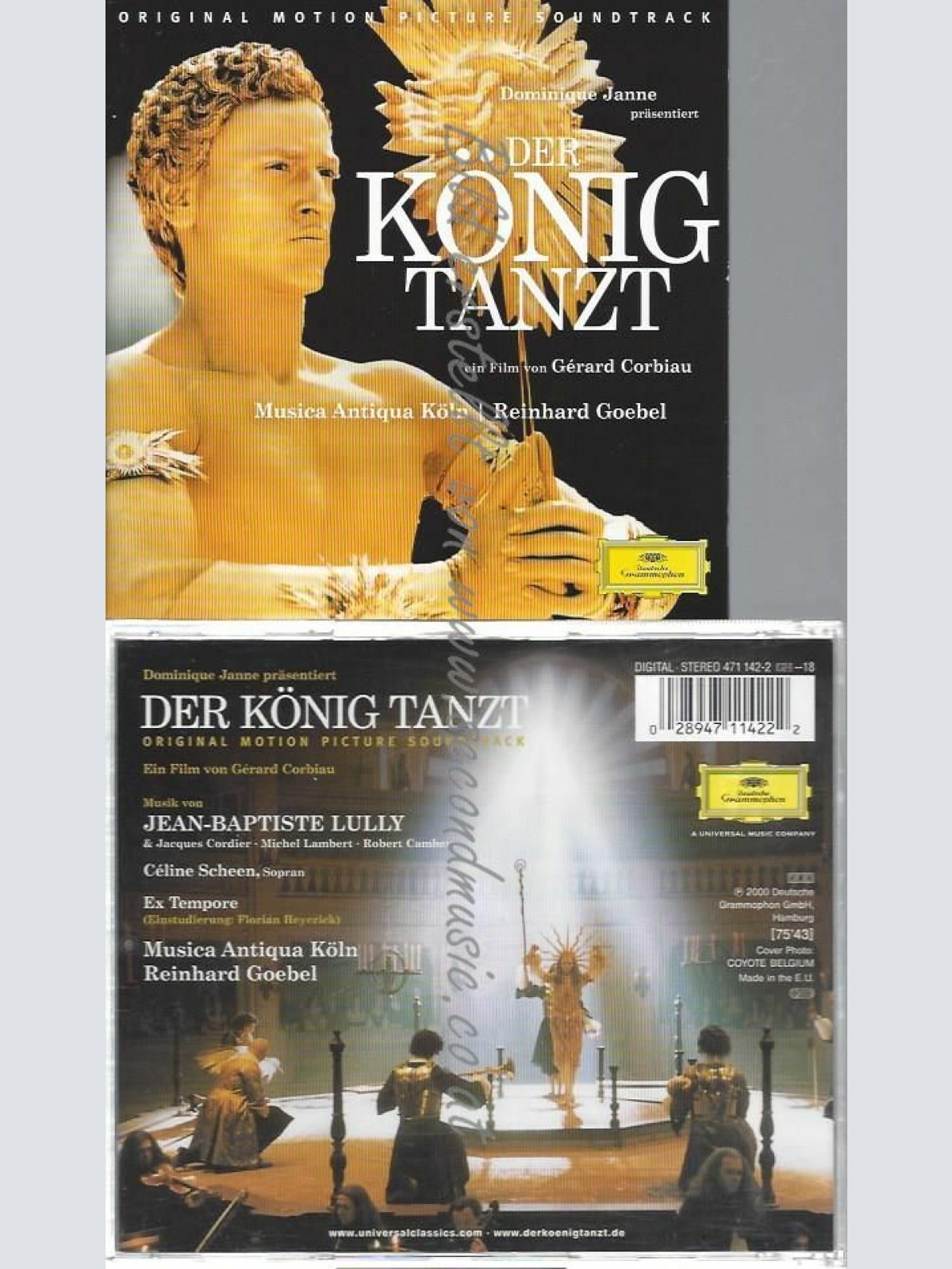 CD--REINHARD GOEBEL, MUSICA ANTIQUA KÖLN --DER KÖNIG TANZT
