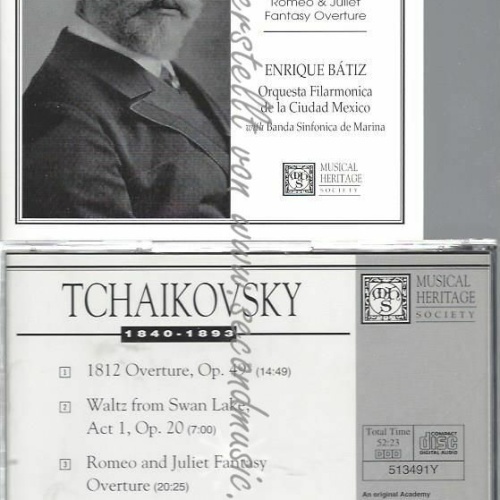CD--TCHAIKOVSKY UND ENRIQUE BATIZ--TCHAIKOVSHY  -