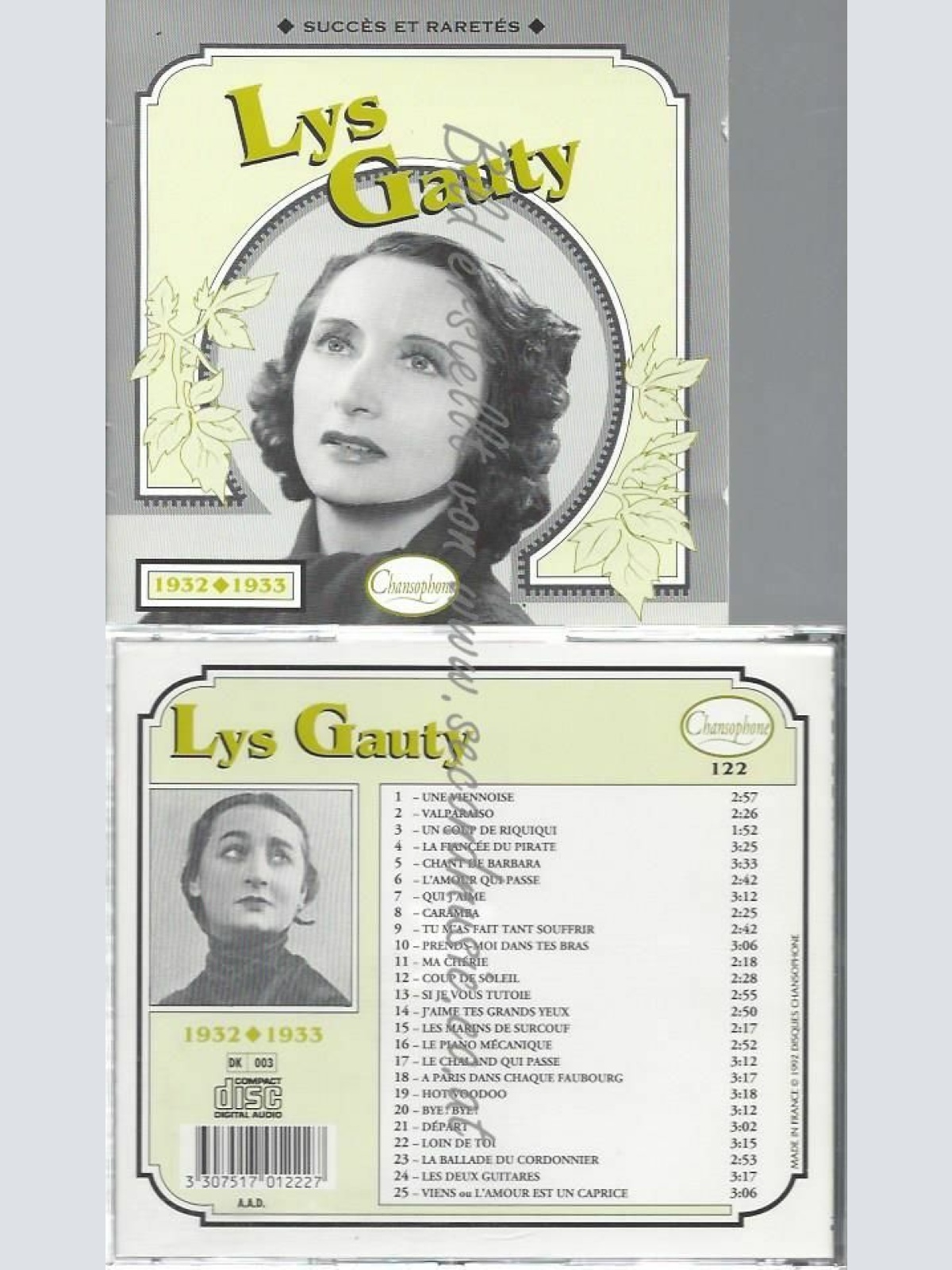CD--LYS GAUTY | --LYS GAUTY -