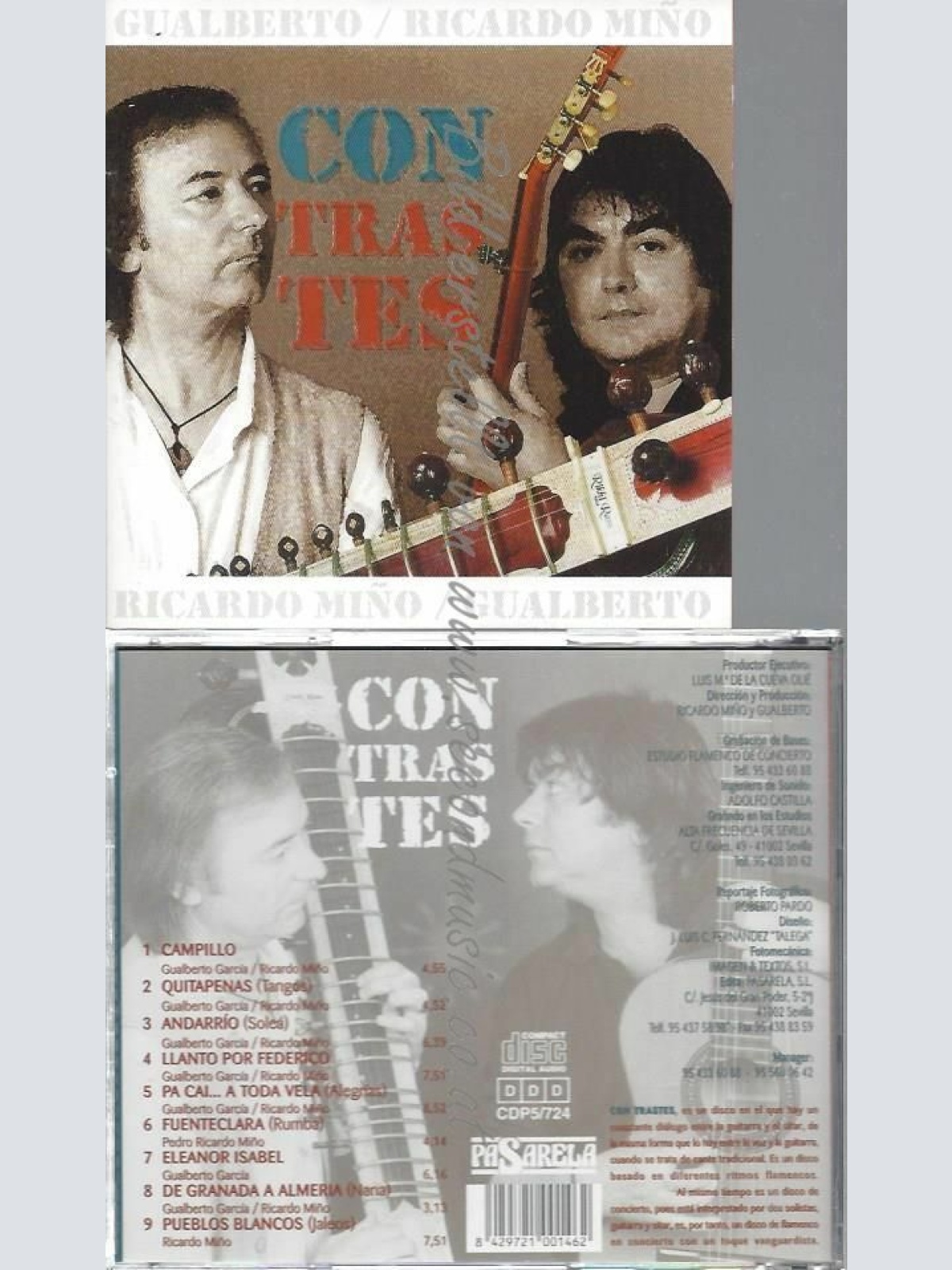 CD--GUALBERTO-MINO | --CONTRASTES