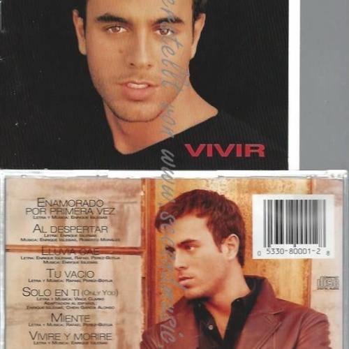 CD--ENRIQUE IGLESIAS | --VIVIR