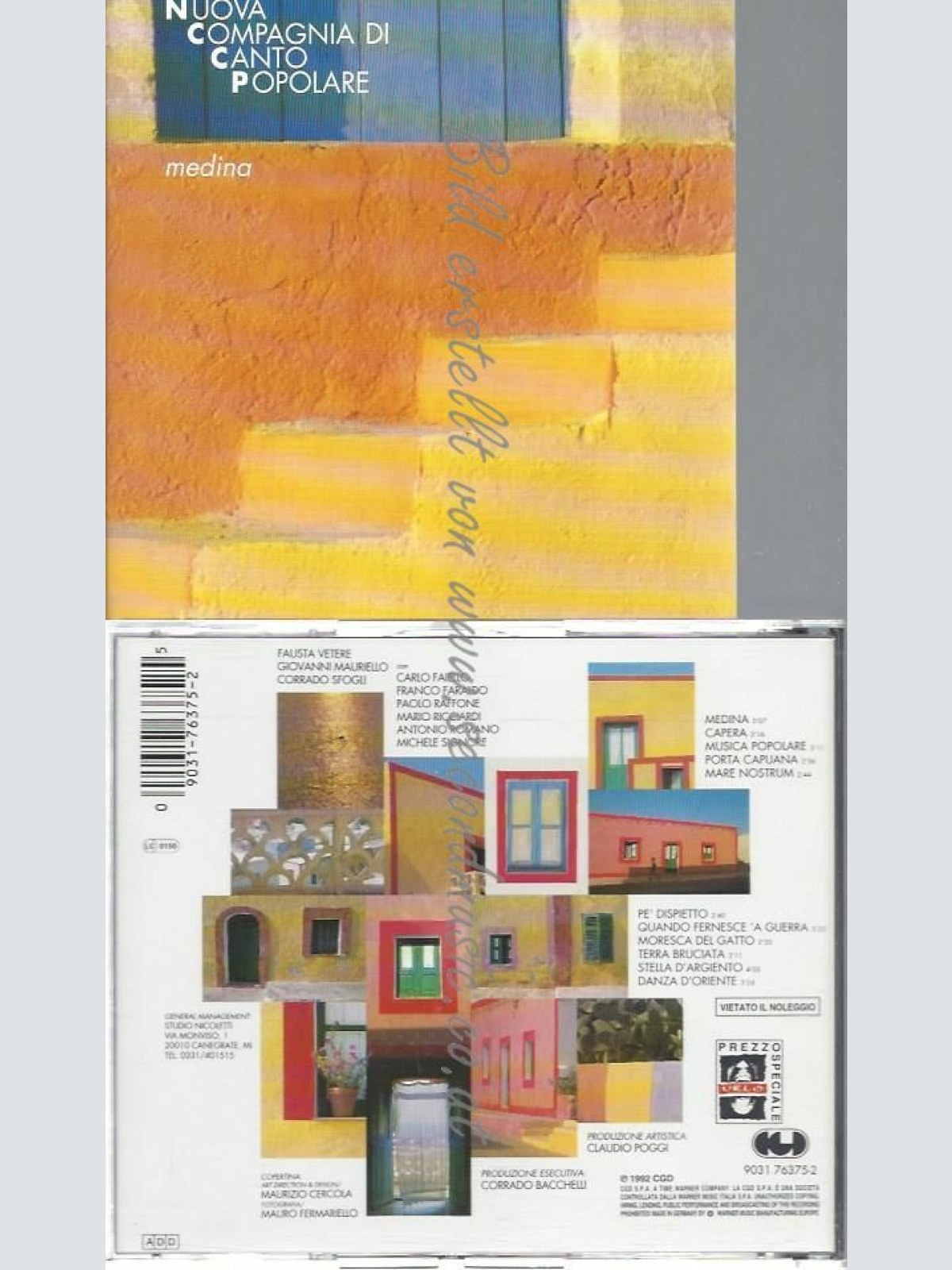 CD--NUOVA COMPAGNIA DI CANTO POPOLARE | --MEDINA