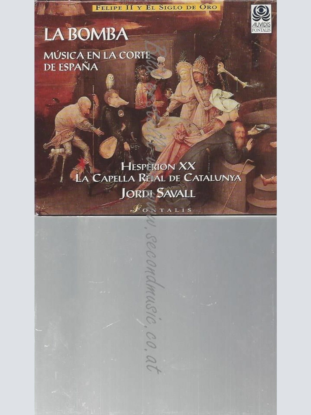 CD--HESPERION XX, SAVALL, ET AL. | --LA BOMBA - MUSICA EN LA CORTE