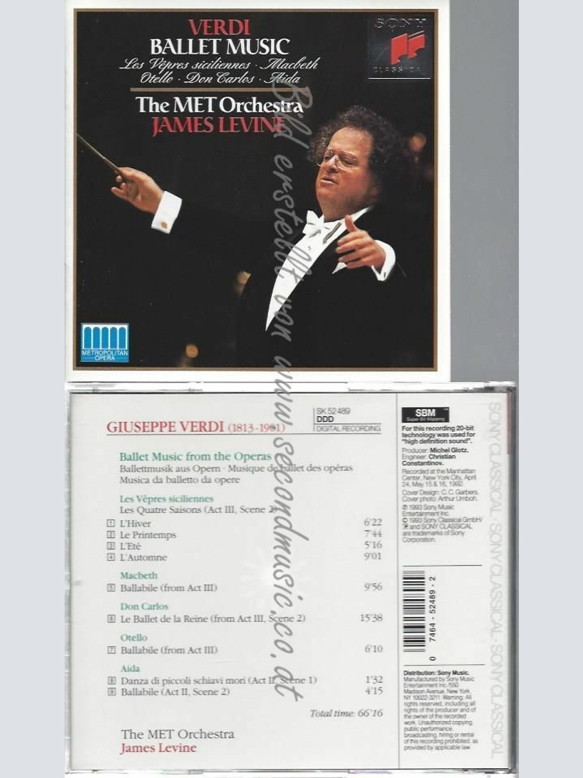 CD--G. VERDI | --BALLET MUSIC