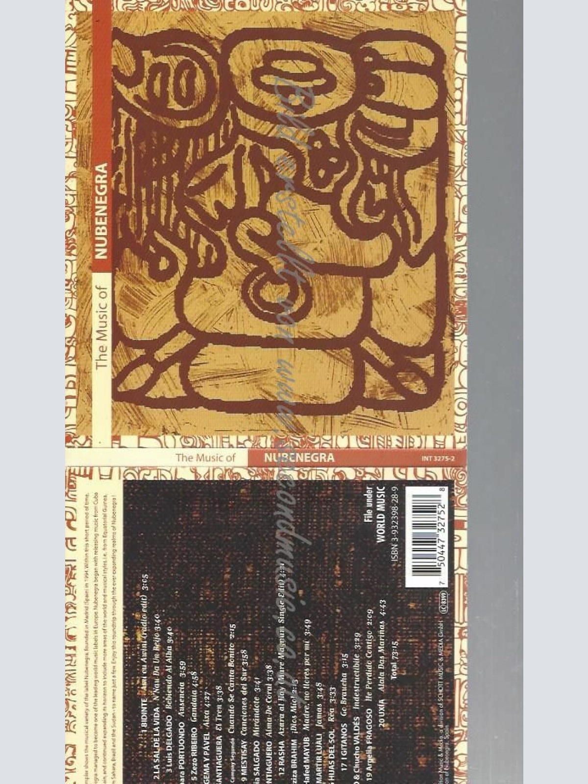 CD--NUBENEGRA LABEL SAMPLER | --THE MUSIC OF NUBENEGRA