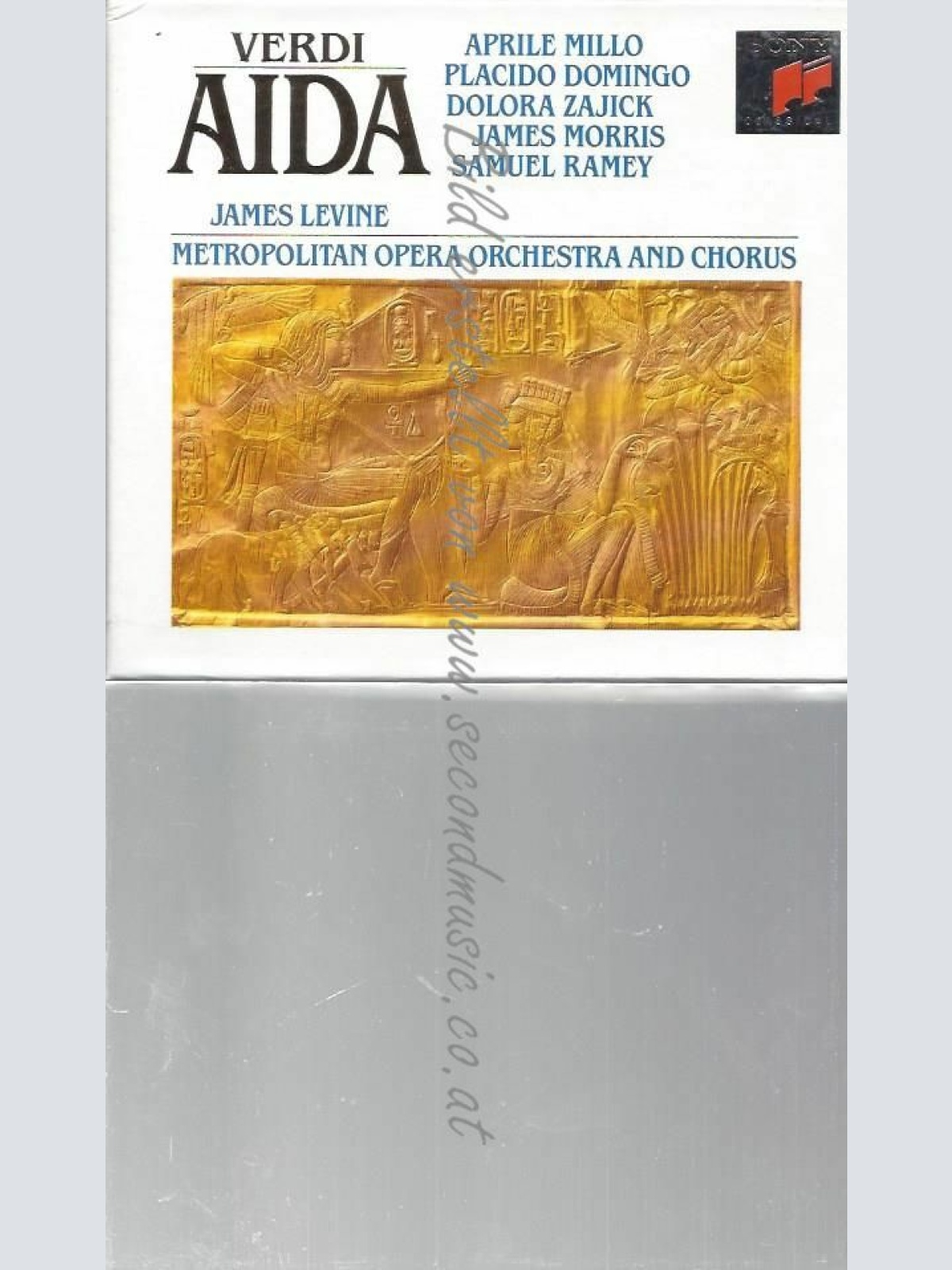 CD--PLACIDO DOMINGO UND JAMES LEVINE | --AIDA-COMP OPERA