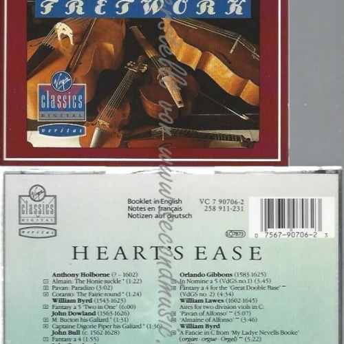 CD--FRETWORK | --HEART'S EASE