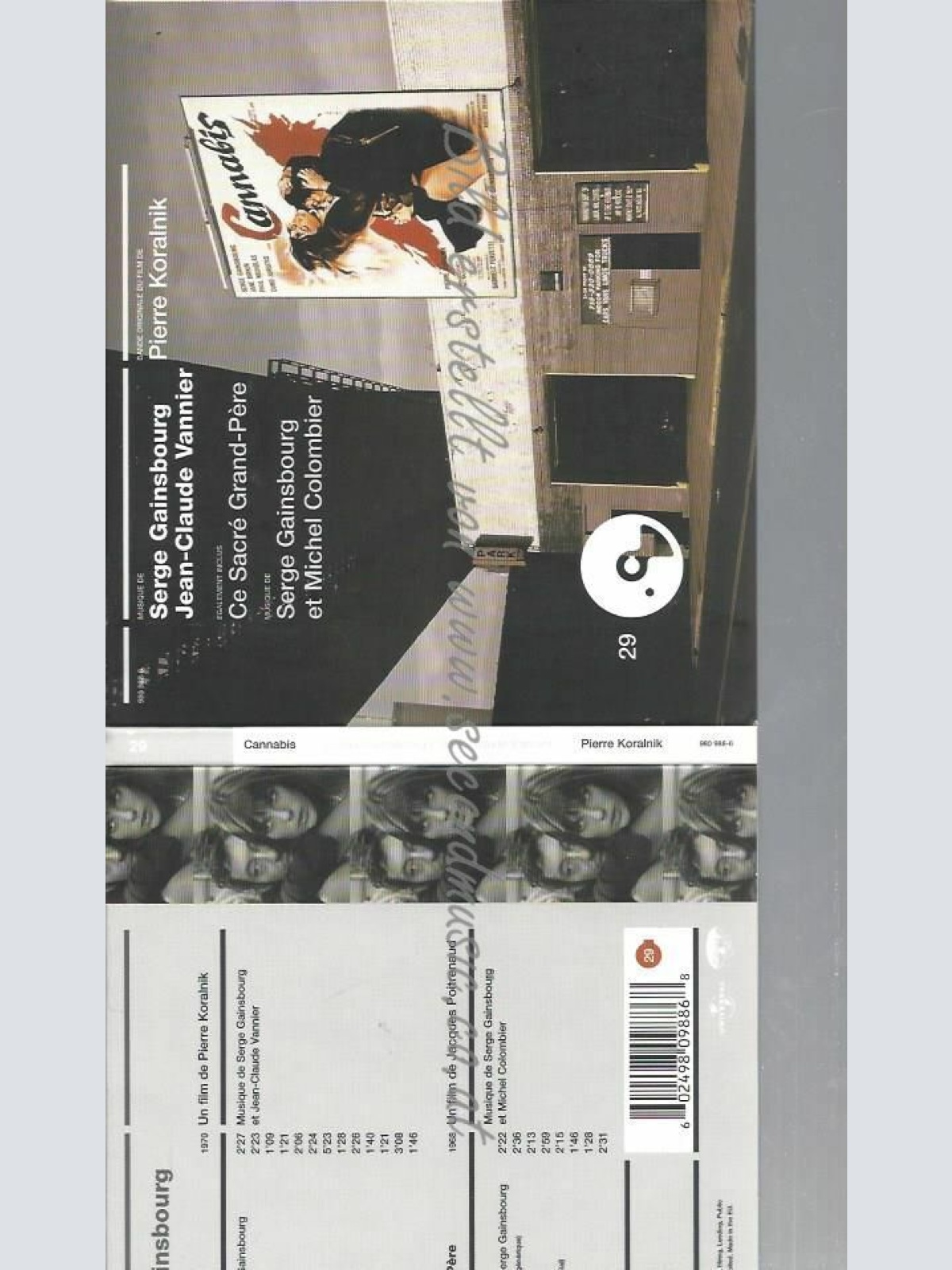 CD--SERGE GAINSBOURG | --CANNABIS