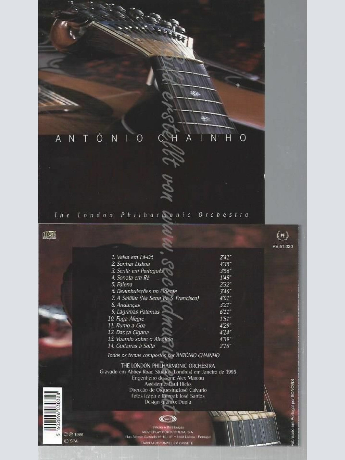 CD--ANTONIO CHAINO | --THE LONDON PHILHARMONIC ORCHESTRA