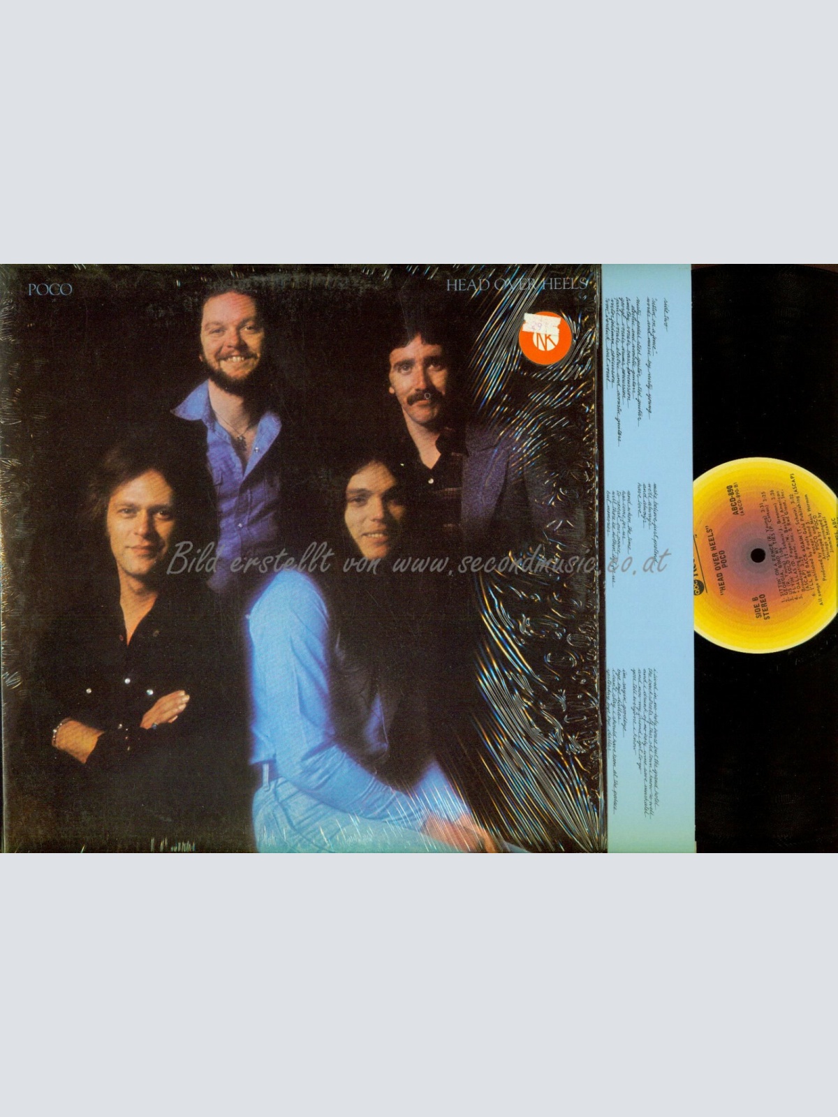 LP--  Poco   – Head Over Heels // OIS // US LP