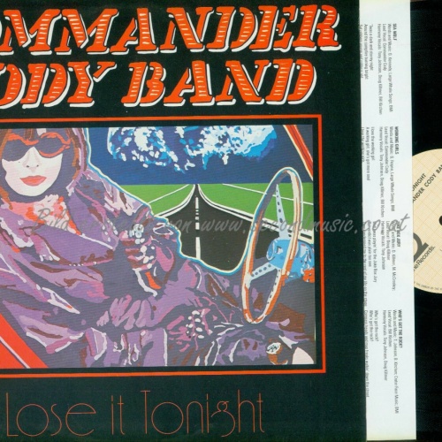 LP--   Commander Cody Band  Lose It Tonight  // OIS // DE