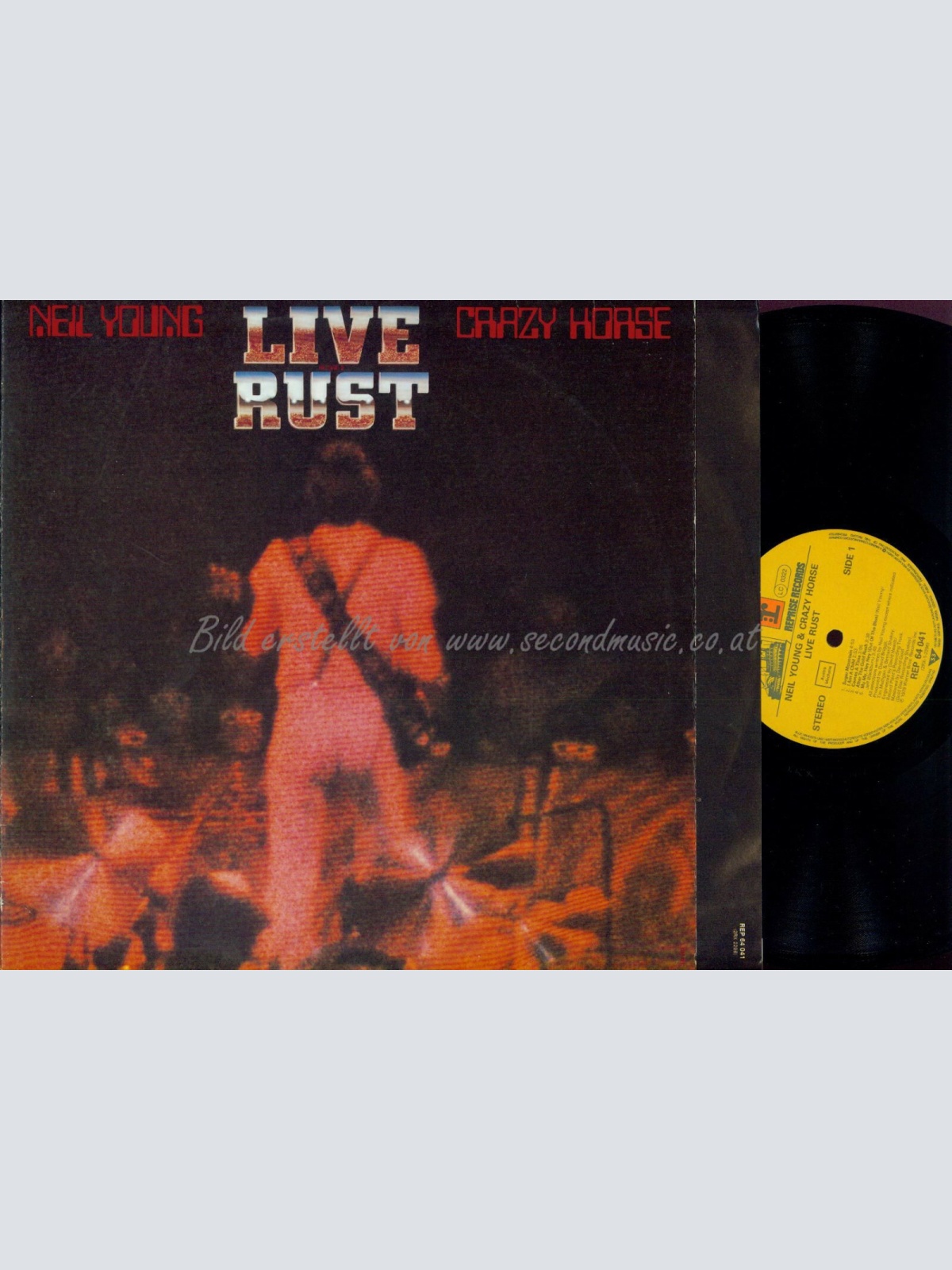 DLP--Neil Young & Crazy Horse  Live Rust  // FOC // REP64041 // AUSTRO MECHANA