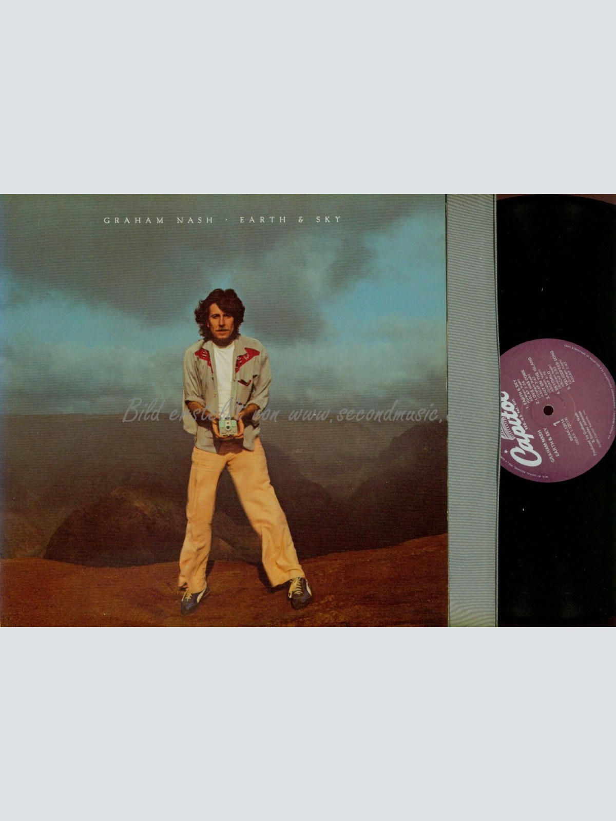 LP--  Graham Nash  Earth & Sky // FOC // OIS // US //SWAK 12014