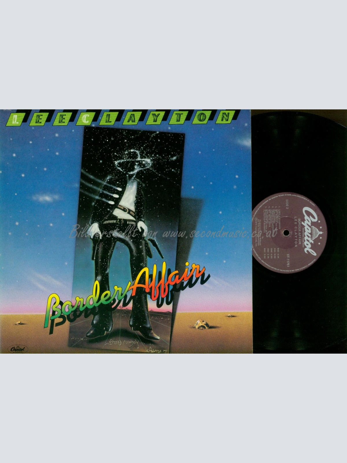 LP--  Lee Clayton  Border Affair  // ST11751