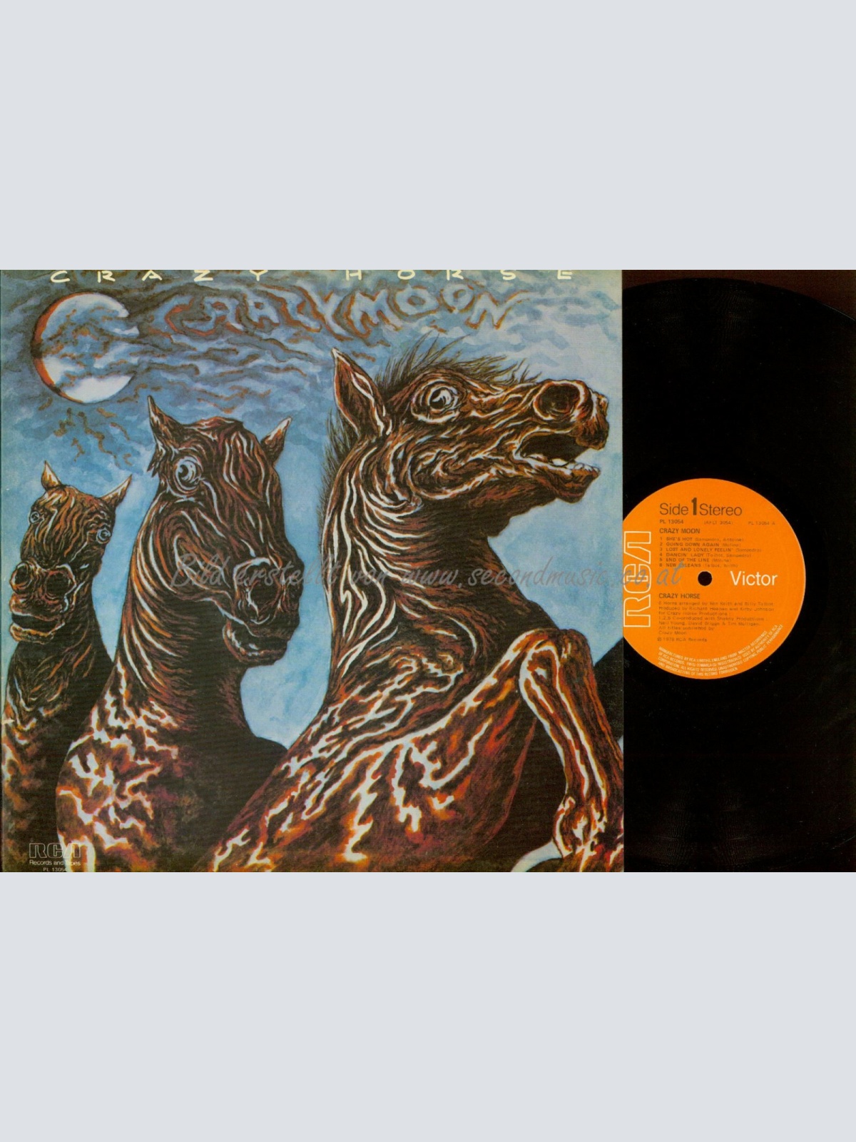 LP---  Crazy Horse  Crazy Moon  // UK //PL13054