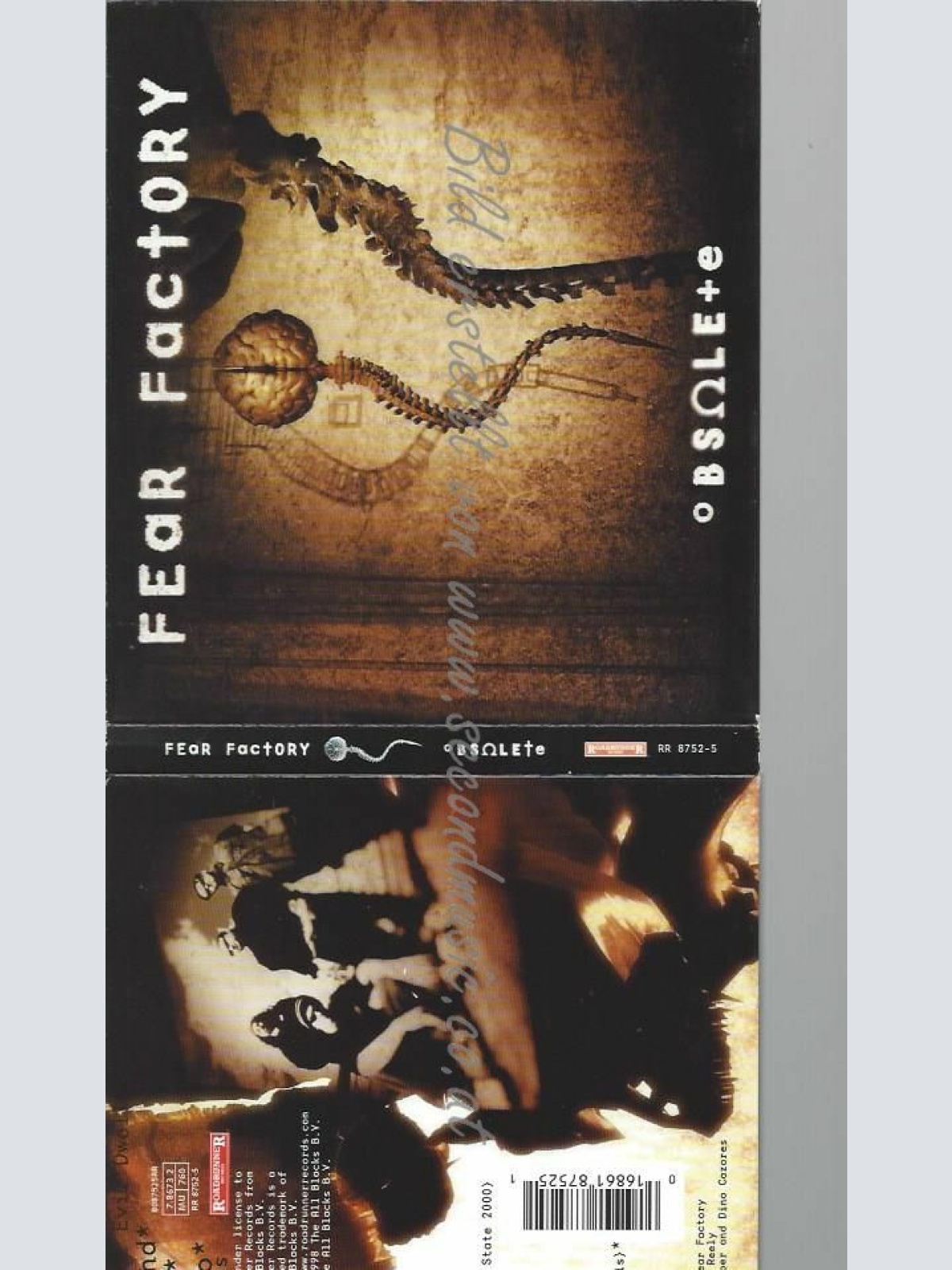 CD--FEAR FACTORY | --OBSOLETE [DIGIPACK]